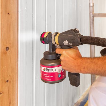 Wagner FinishControl 5500 Spritzsystem 3333, Anwendungsbild 2