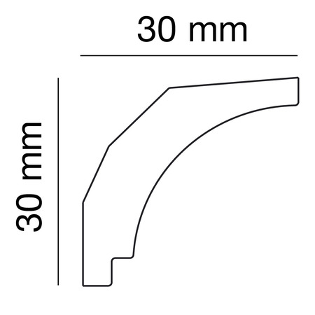Eckprofil EP 1115, Anwendungsbild 1