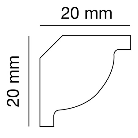 Eckprofil EP 1132, Anwendungsbild 1