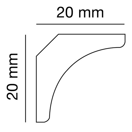 Eckprofil EP 1133, Anwendungsbild 1
