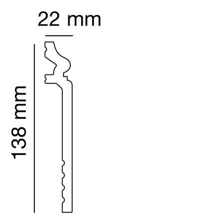 Sockelprofil SP 1186, Anwendungsbild 1