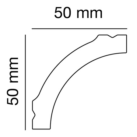 Polystyrol-Profil PS 2521, Anwendungsbild 1