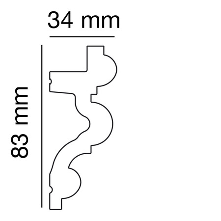 Zierprofil TL 3324, Anwendungsbild 1