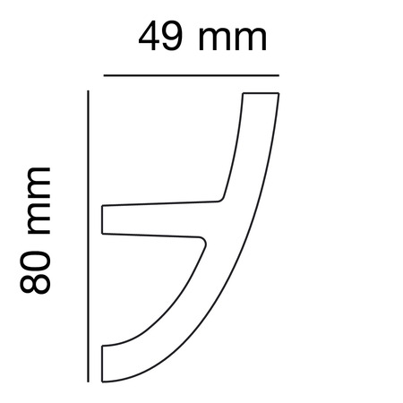 Zierprofil TL 3373, Anwendungsbild 1