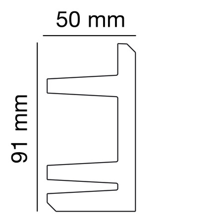Zierprofil TL 3381, Anwendungsbild 1