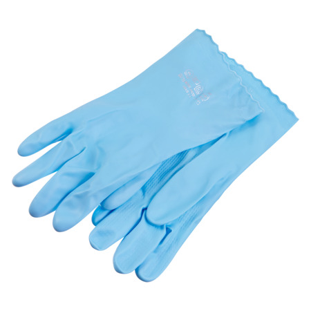 PVC Protective Glove, Blue